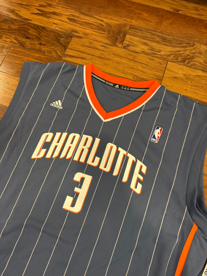 00s Gerald Wallace Charlotte Bobcats Jersey (XXL)