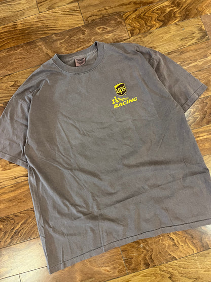 00s UPS Racing Nascar Brown Tee (XL)