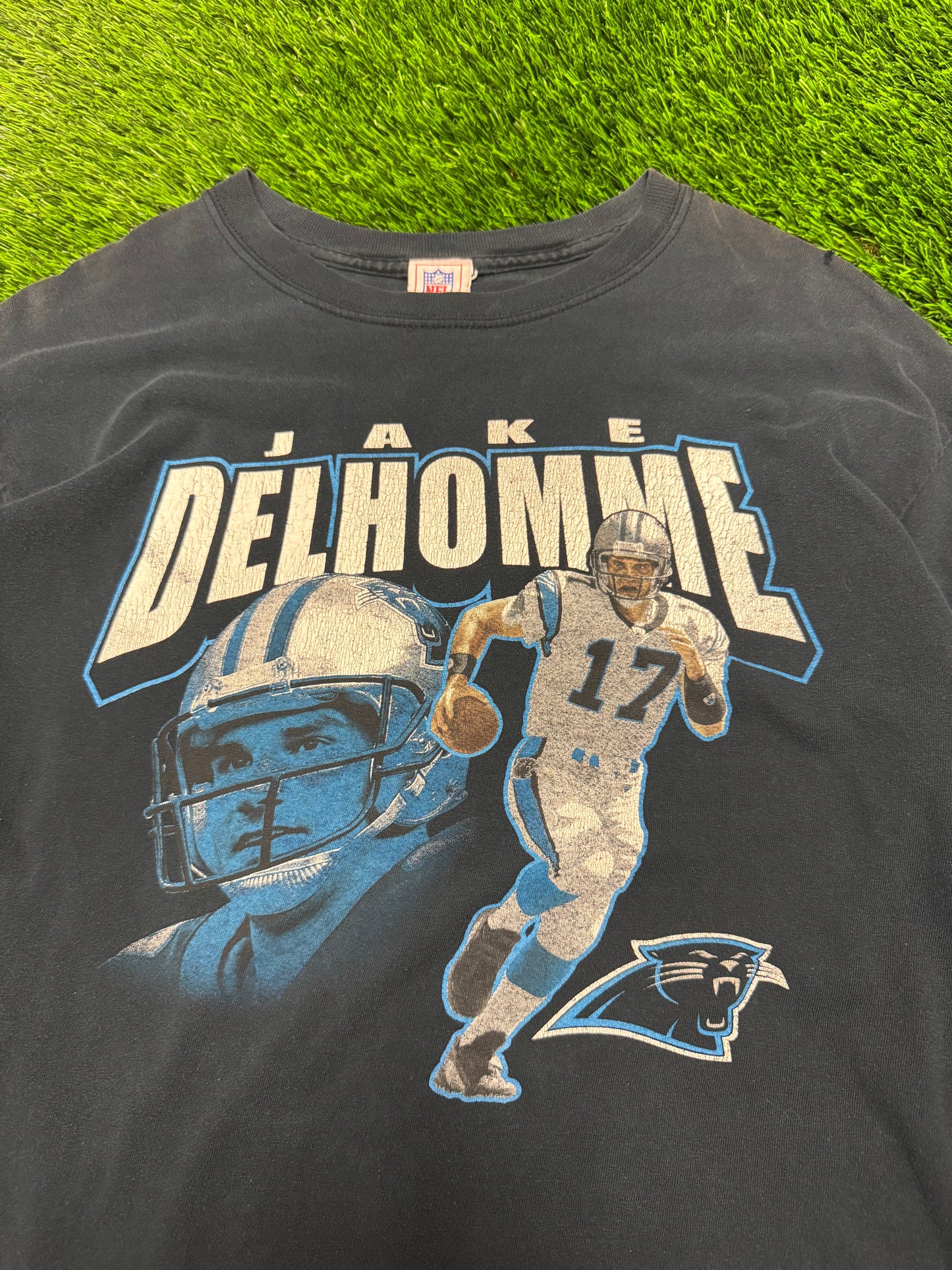 00s Carolina Panthers Jake Delhomme Tee (L)