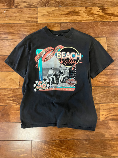 1998 Harley Davidson 56th Beach Rally Tee (M)