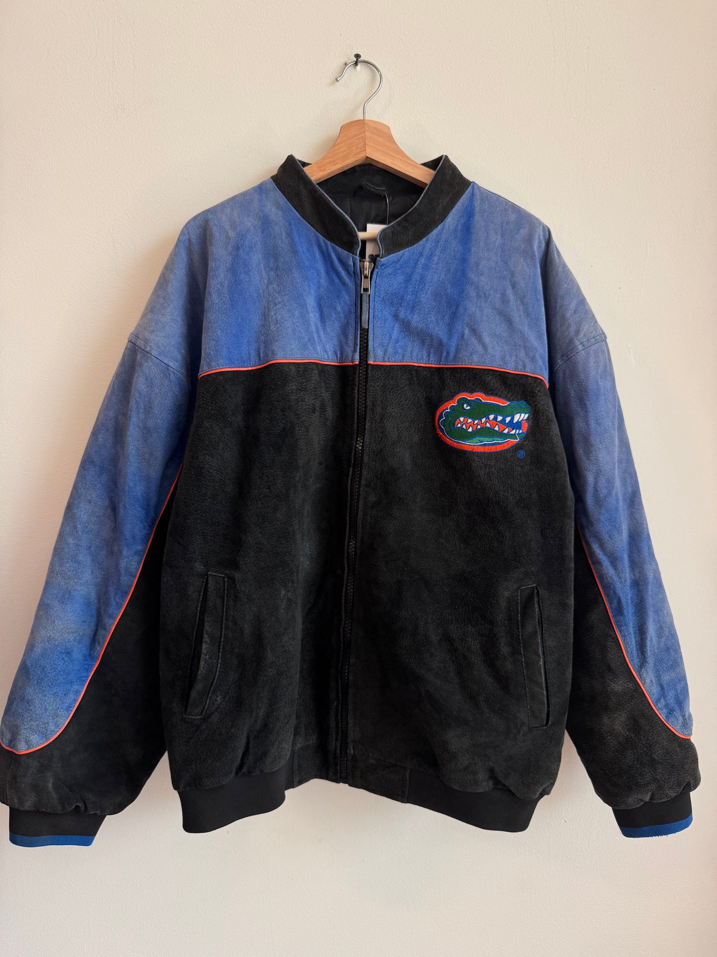 00s Florida Gators Faded Suede Jacket (XL)