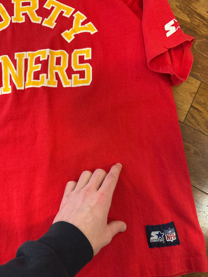 90s San Francisco 49ers "Forty Niners" Starter Tee (L)