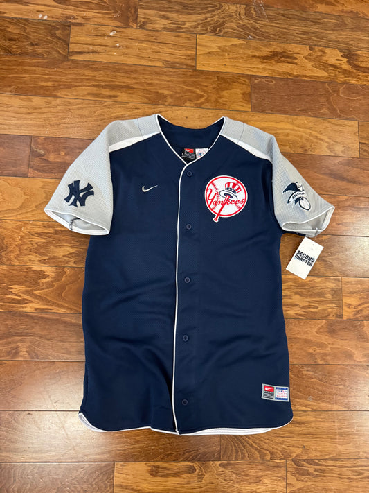 00s New York Yankees Derek Jeter Youth Jersey (YL)