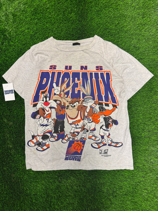 1994 Phoenix Suns Looney Tunes Vintage NBA Tee (L)