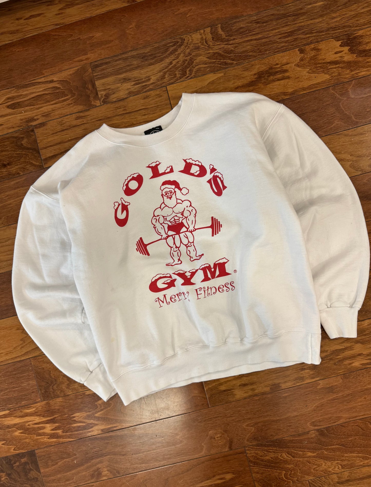 2021 Gold's Gym Merry Fitness Christmas Crewneck (M)