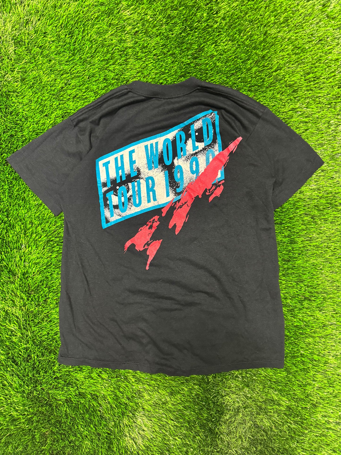 1990 David Bowie Sound Vision Tour Concert Vintage Band Tee (M)