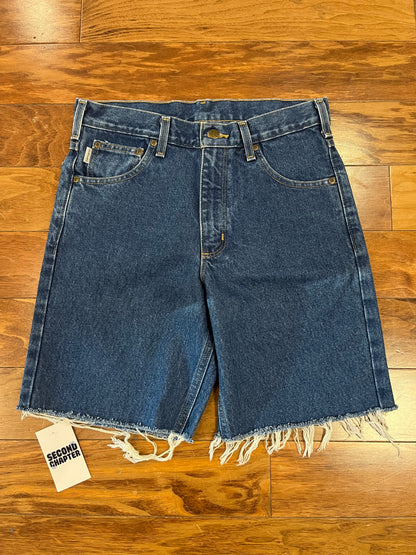 2016 Carhartt Dark Wash Jean Shorts (30)
