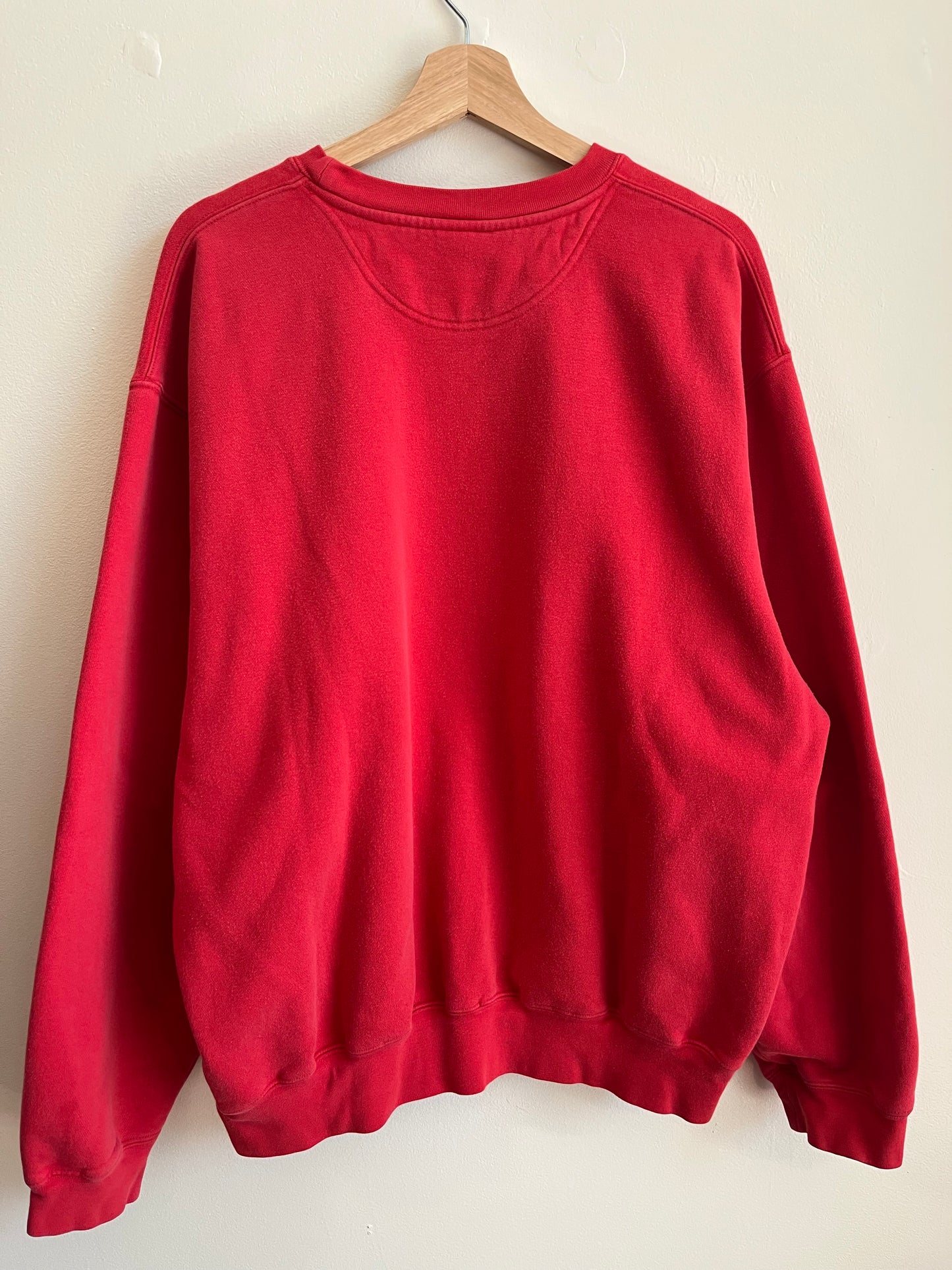 90s Ohio State Nike Embroidered Swoosh Oversized Crewneck (L)