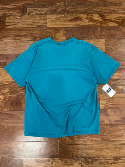 00s Jacksonville Jaguars Pro Player Teal Tee (L)