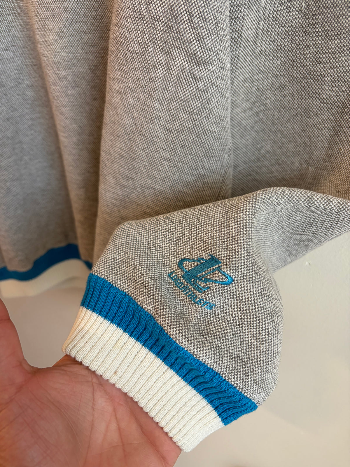 90s Carolina Panthers Logo Athletic Embroidered Crewneck (L)