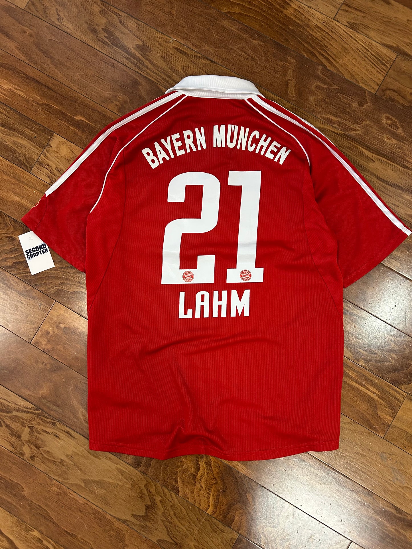 FC Bayern Munchen Phillip Lahm Adidas Soccer Jersey 2006 Kit (M)