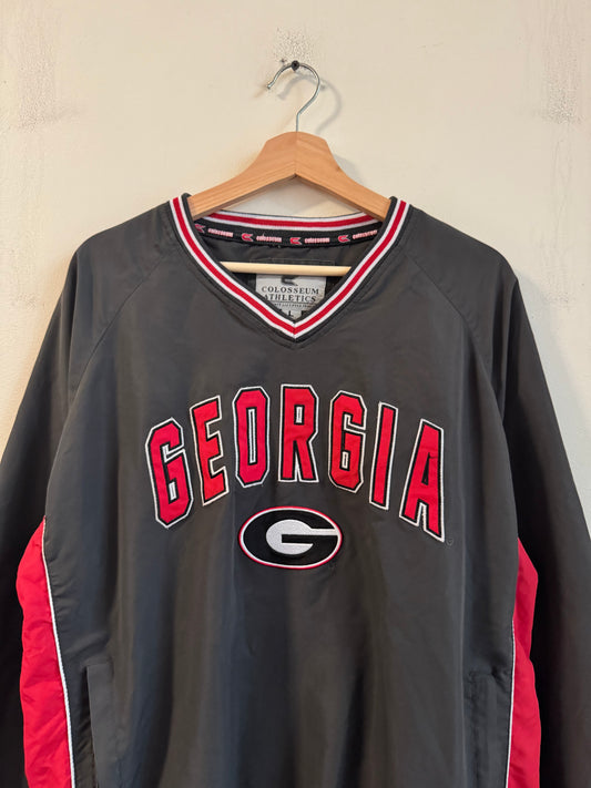 00s University of Georgia Bulldogs Colosseum Windbreaker (L)