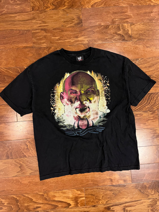 2002 Stone Cold Big Face WWE Wrestling Tee (XL)