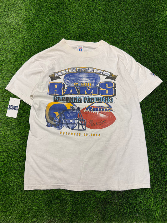 1995 Rams v Panthers Inaugural Game Tee (L)