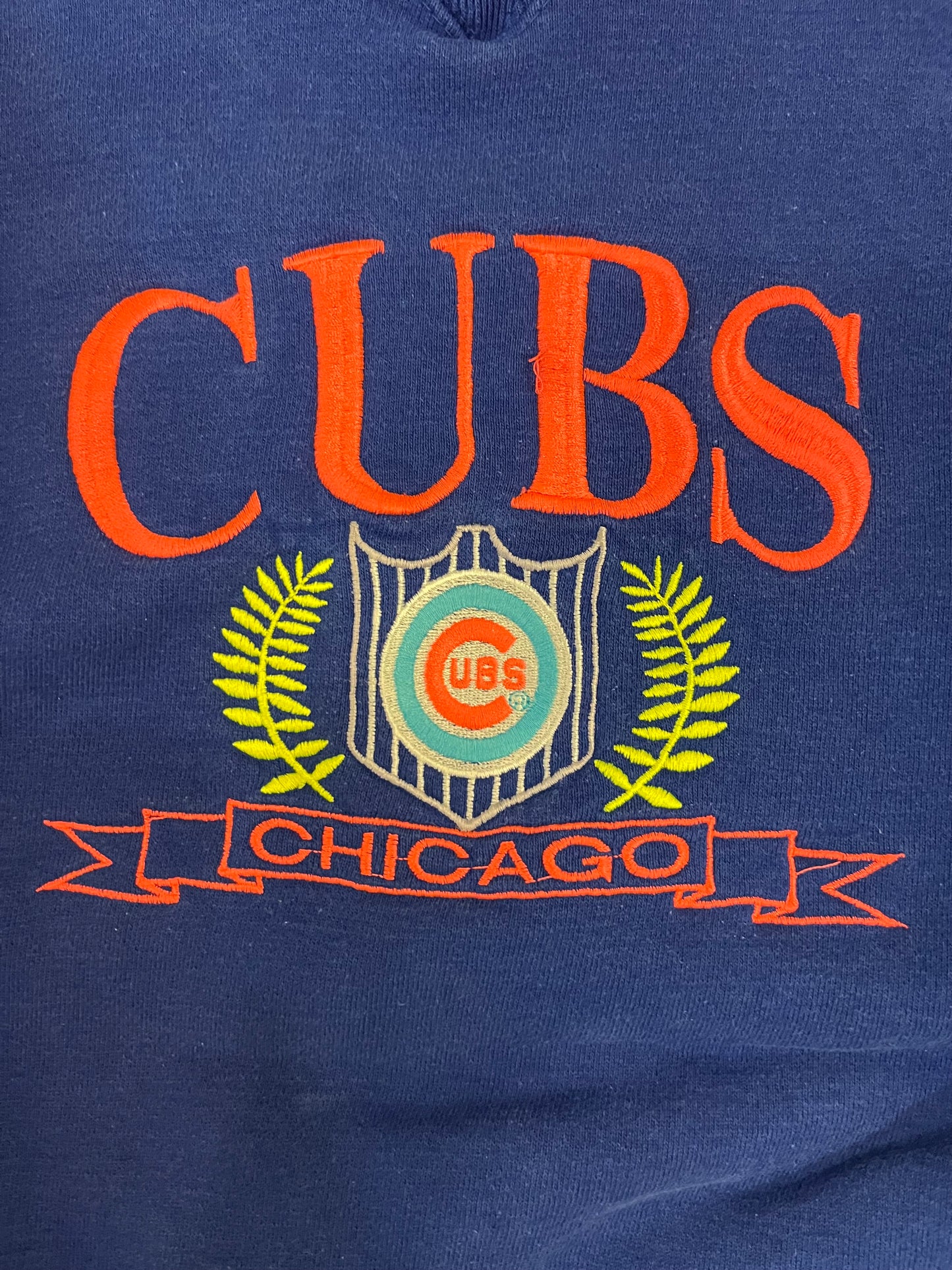 90s Chicago Cubs Logo 7 Crewneck (XL)