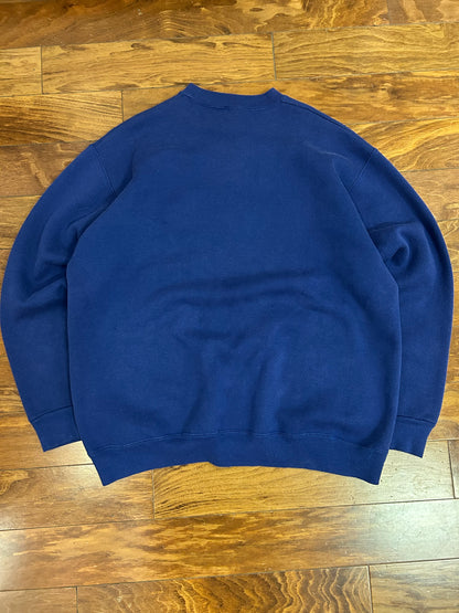 90s Yale University Vintage Navy Crewneck (XXL)
