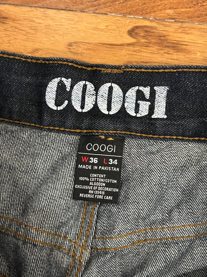 00s Coogi Embrodiered Eagle Jeans (36x34)
