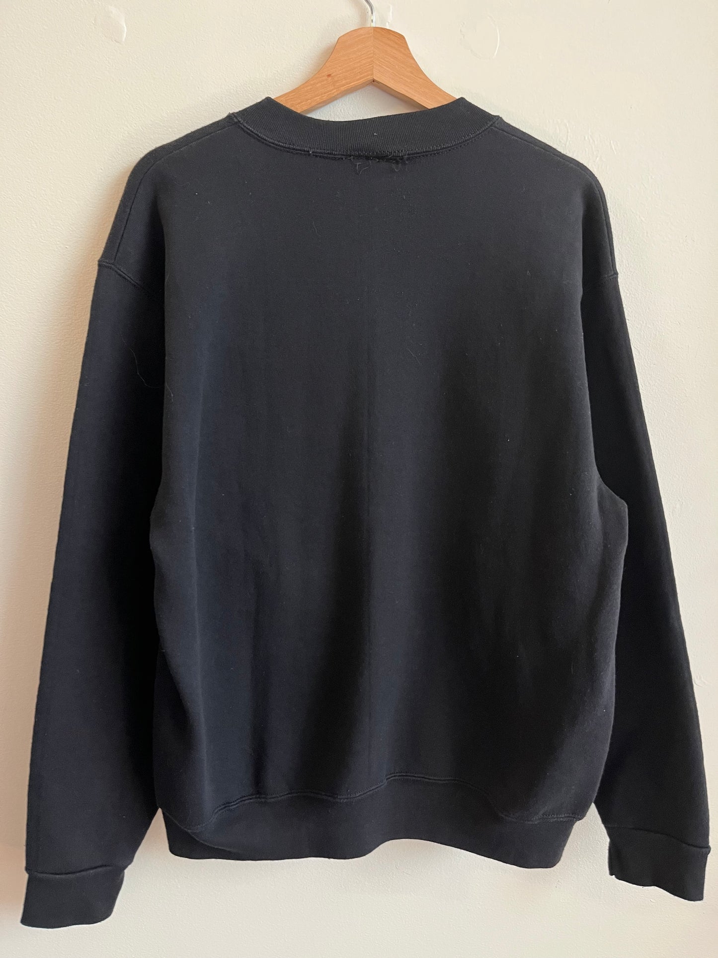 1993 Carolina Panthers Power Football Lightning Crewneck (L)