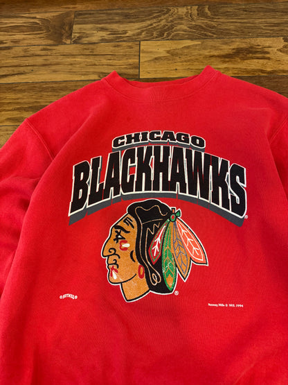 1994 Chicago Blackhawks Nutmeg Crewneck (S)