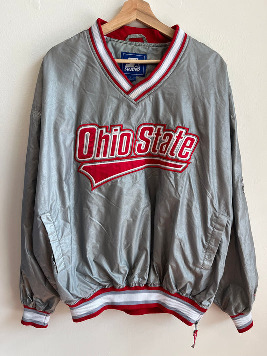 90s Ohio State Silver Starter Windbreaker (L)