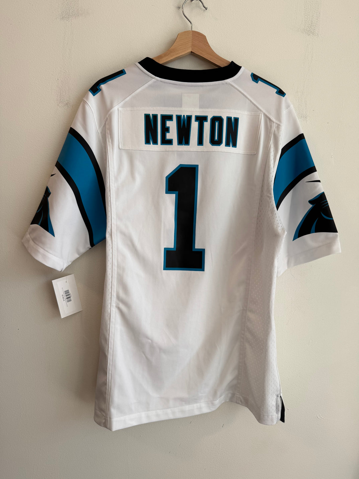 2010s Carolina Panthers Cam Newton Nike Away Jersey (M)