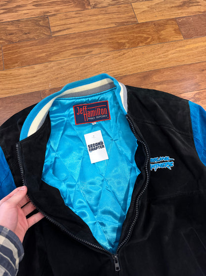 00s Carolina Panthers Jeff Hamilton Leather Jacket (L)