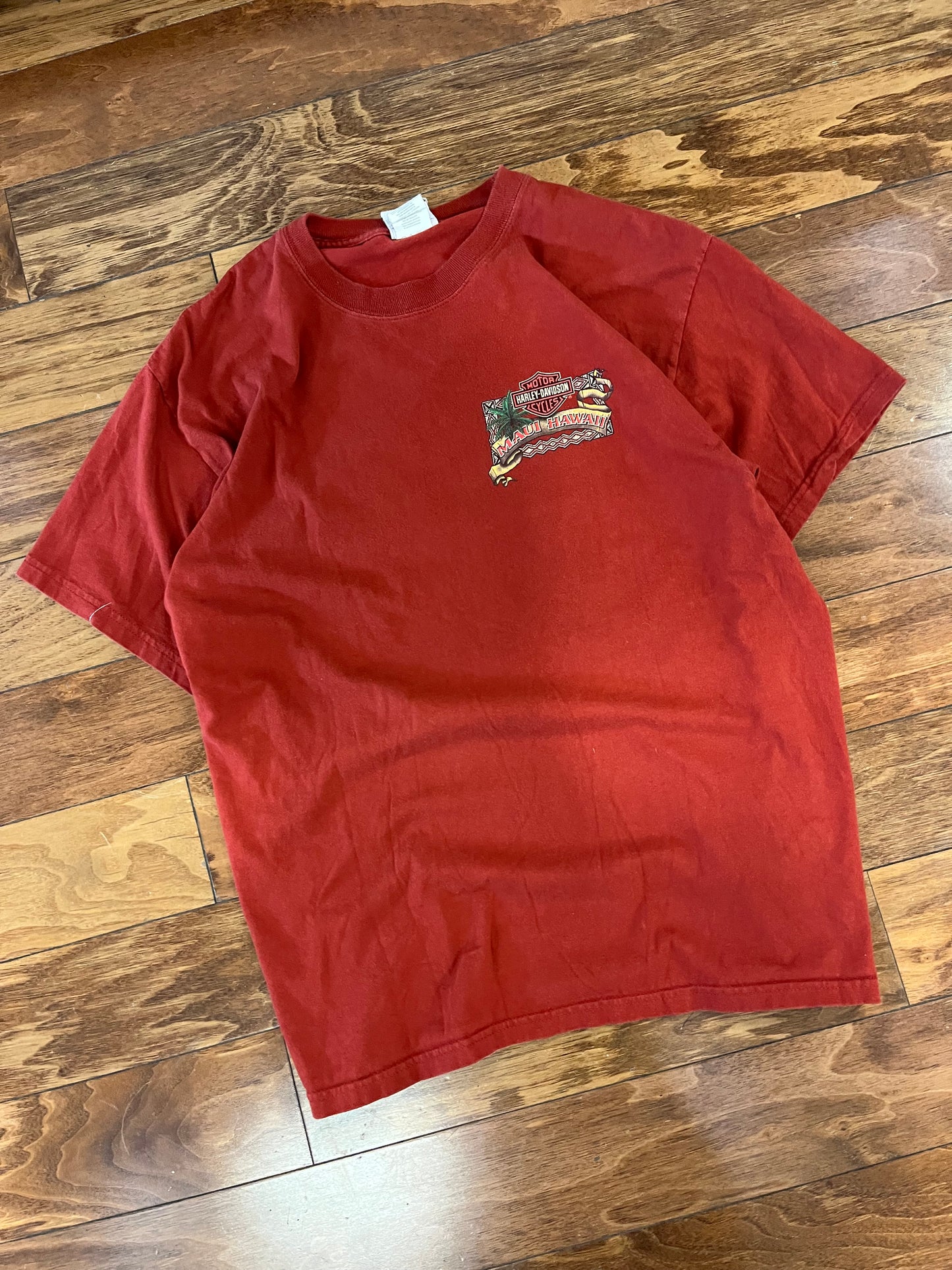 2010 Harley Davidson Vintage Maui Hawaii Tee (L)