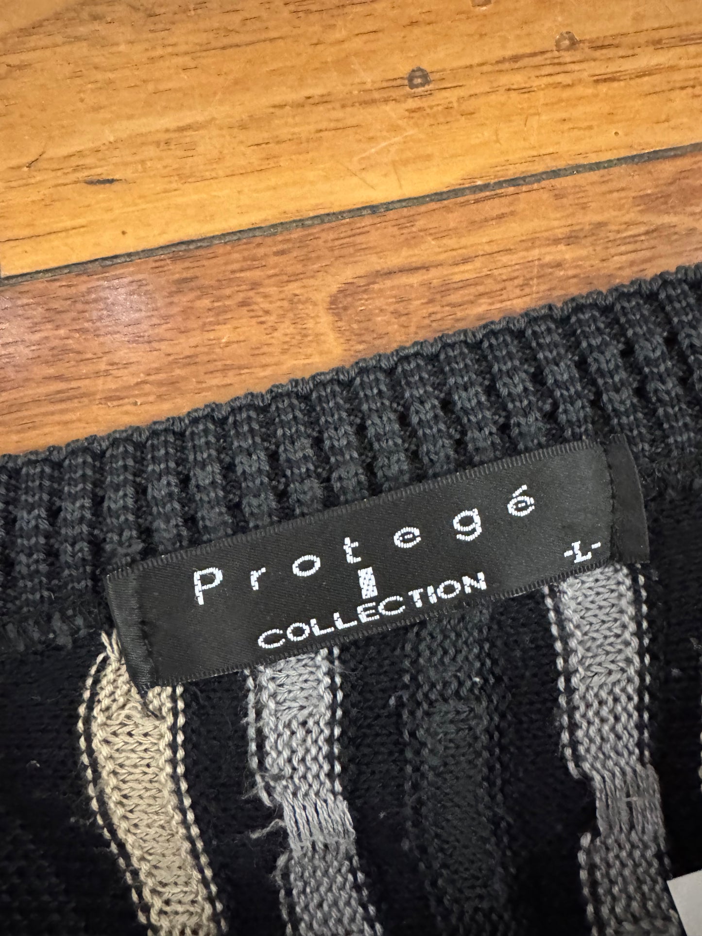 90s Protege 3D Knit Sweater (L)