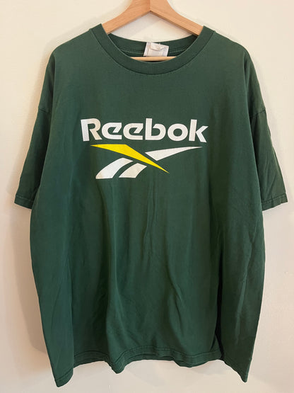 90s Reebok Essential Green Tee (XXL)