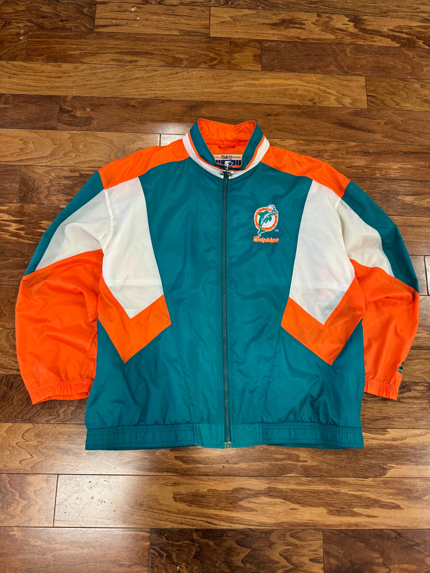 90s Miami Dolphins Starter Windbreaker (XL)