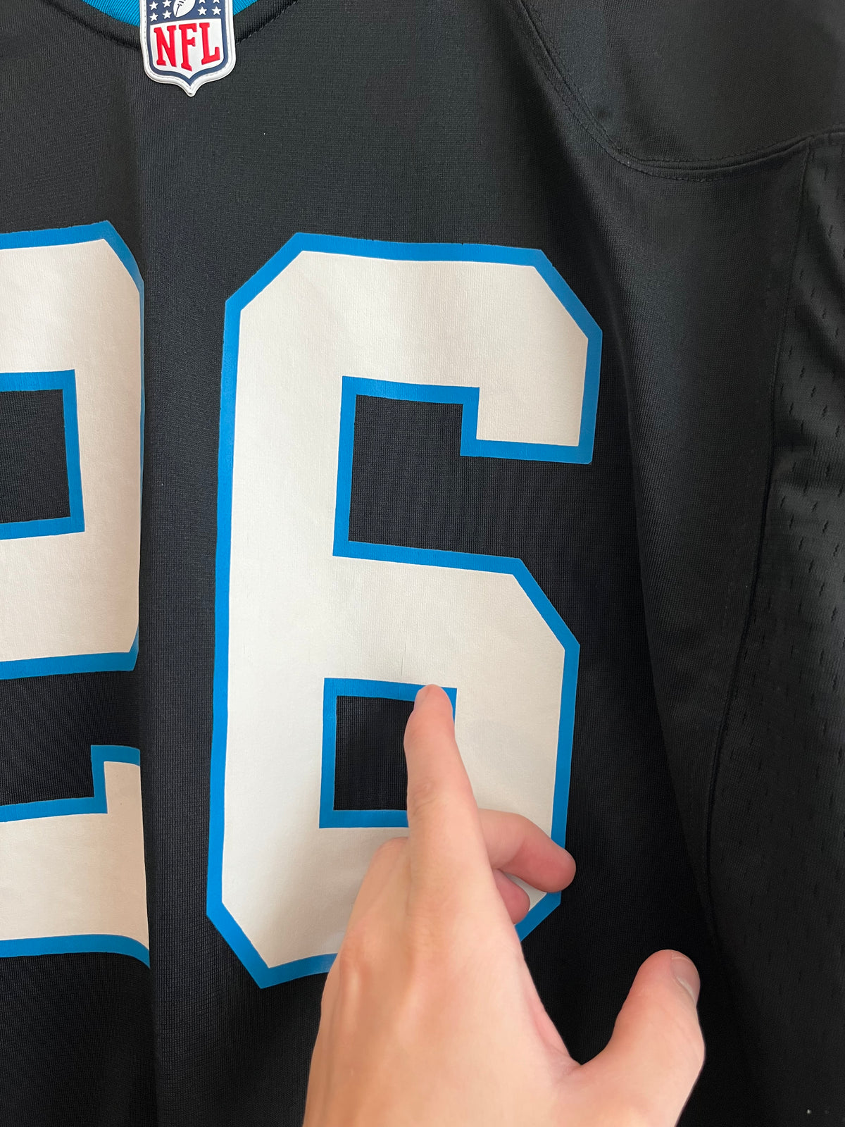 2016 Carolina Panthers Donte Jackson Home Nike Jersey (XL)