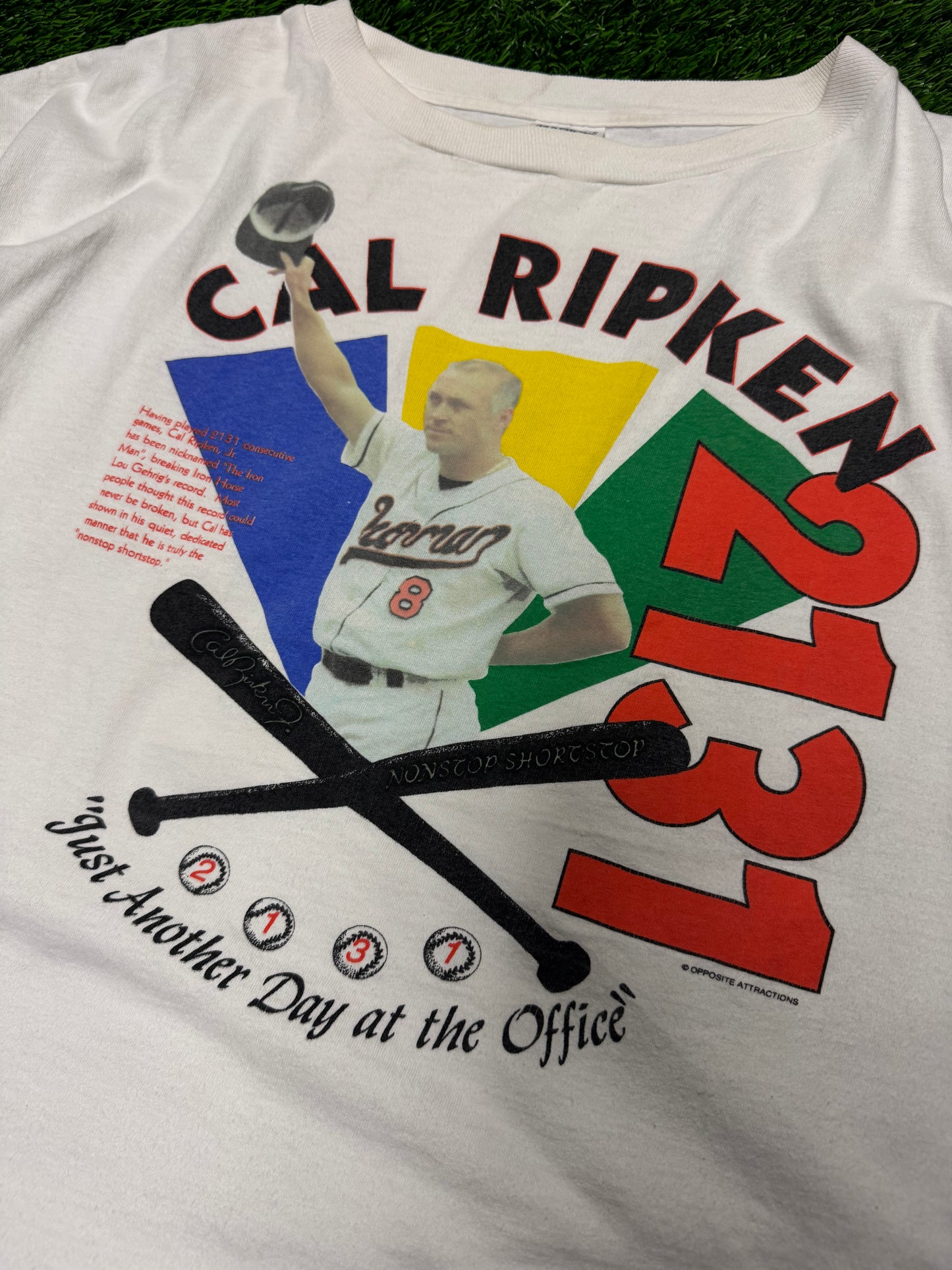 90s Cal Ripken Ironman 2131 Games Tee (XL)