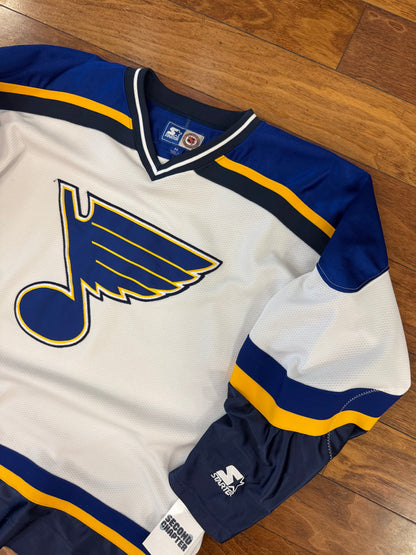 90s St Louis Blues Starter Hockey Jersey (M)