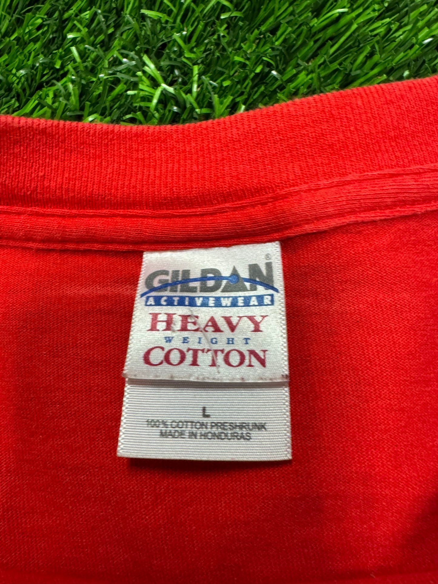 00s NC State University (NCSU) Gildan Mascot Tee (L)