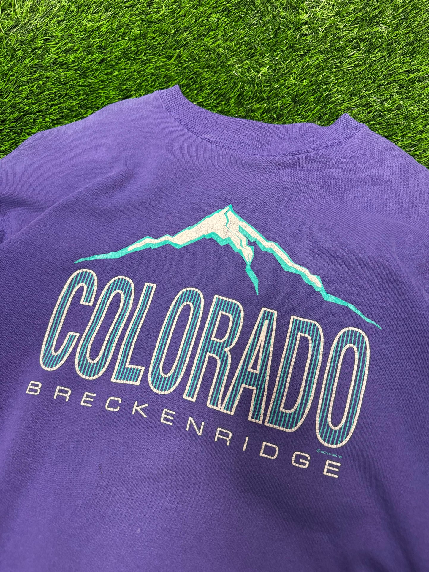 90s Colorado Breckenridge Vintage Ski Resort Crewneck (XL)