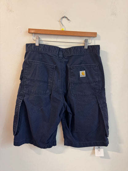 Carhartt Navy Cargo Shorts (31)