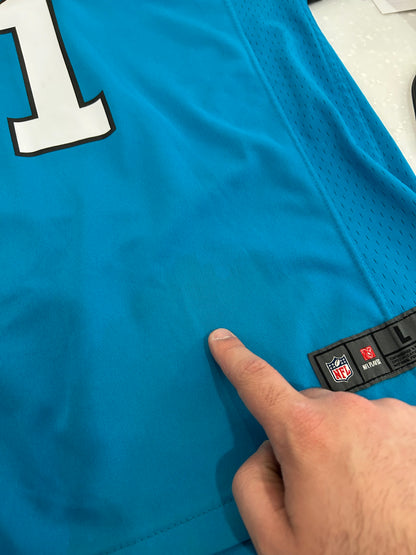 2016 Carolina Panthers Cam Newton Blue Nike Jersey (Youth L)