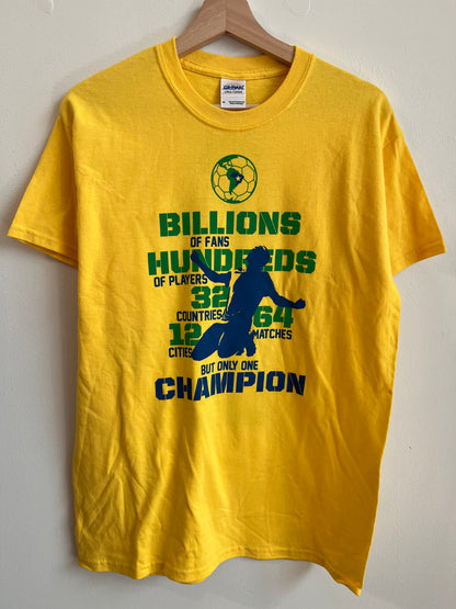 2010s Brazil World Cup Soccer Tee (M)