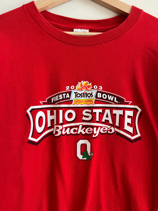 2003 Ohio State Fiesta Red Long Sleeve (L)