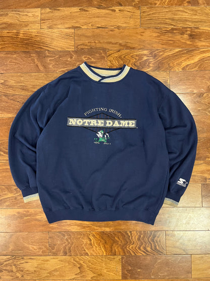 90s Notre Dame Starter Crewneck (L)