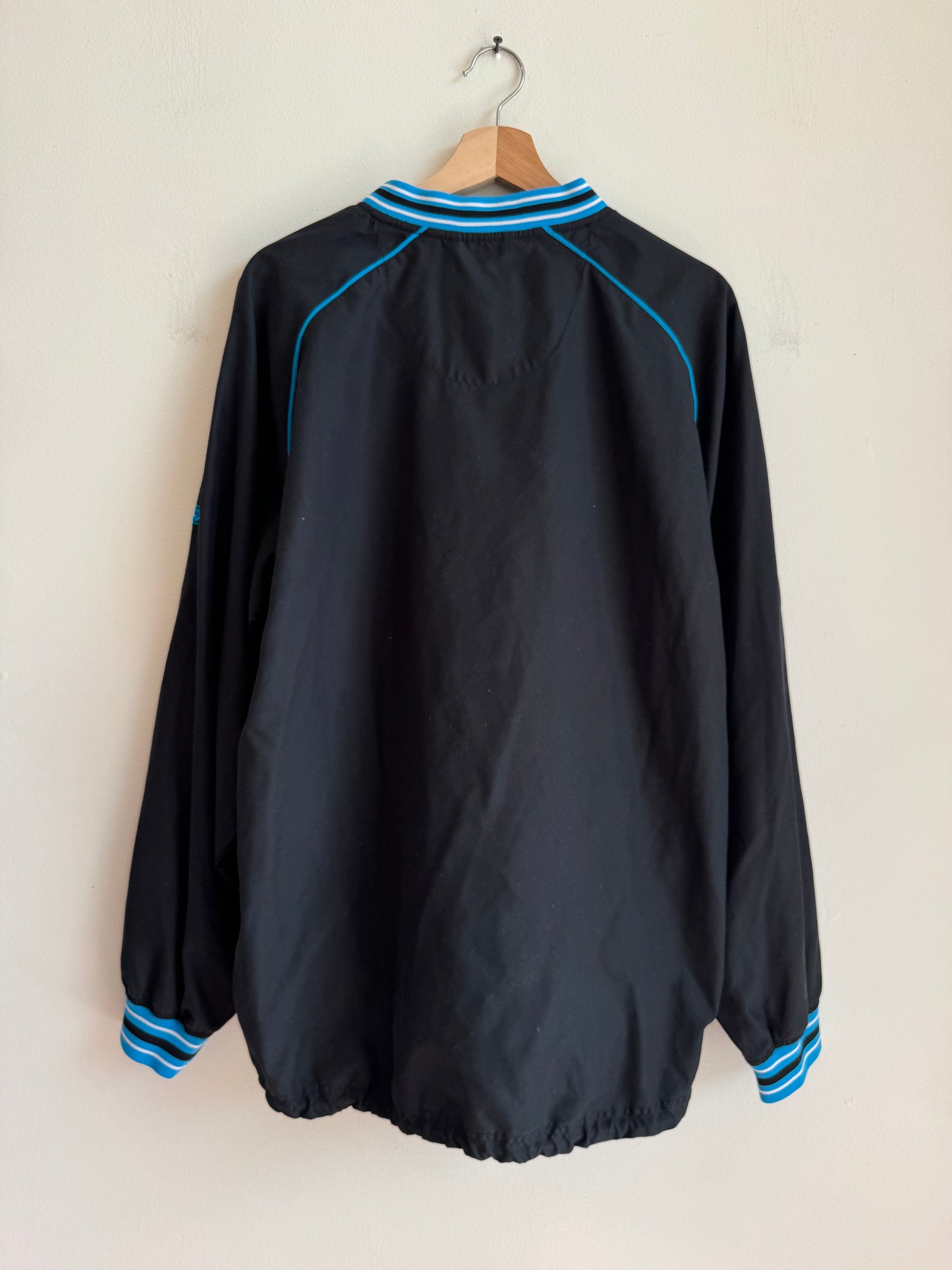 00s Carolina Panthers Reebok Spell Out Windbreaker (M)