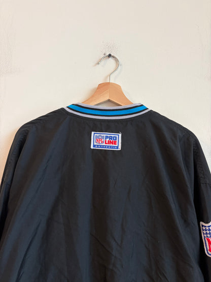 90s Carolina Panthers Cat Scratch Reebok Pro Line Windbreaker (L)