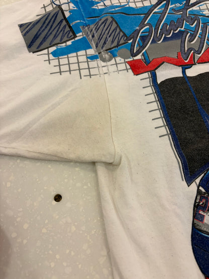 00s Rusty Wallace Miller Lite Nascar AOP Tee (XL)