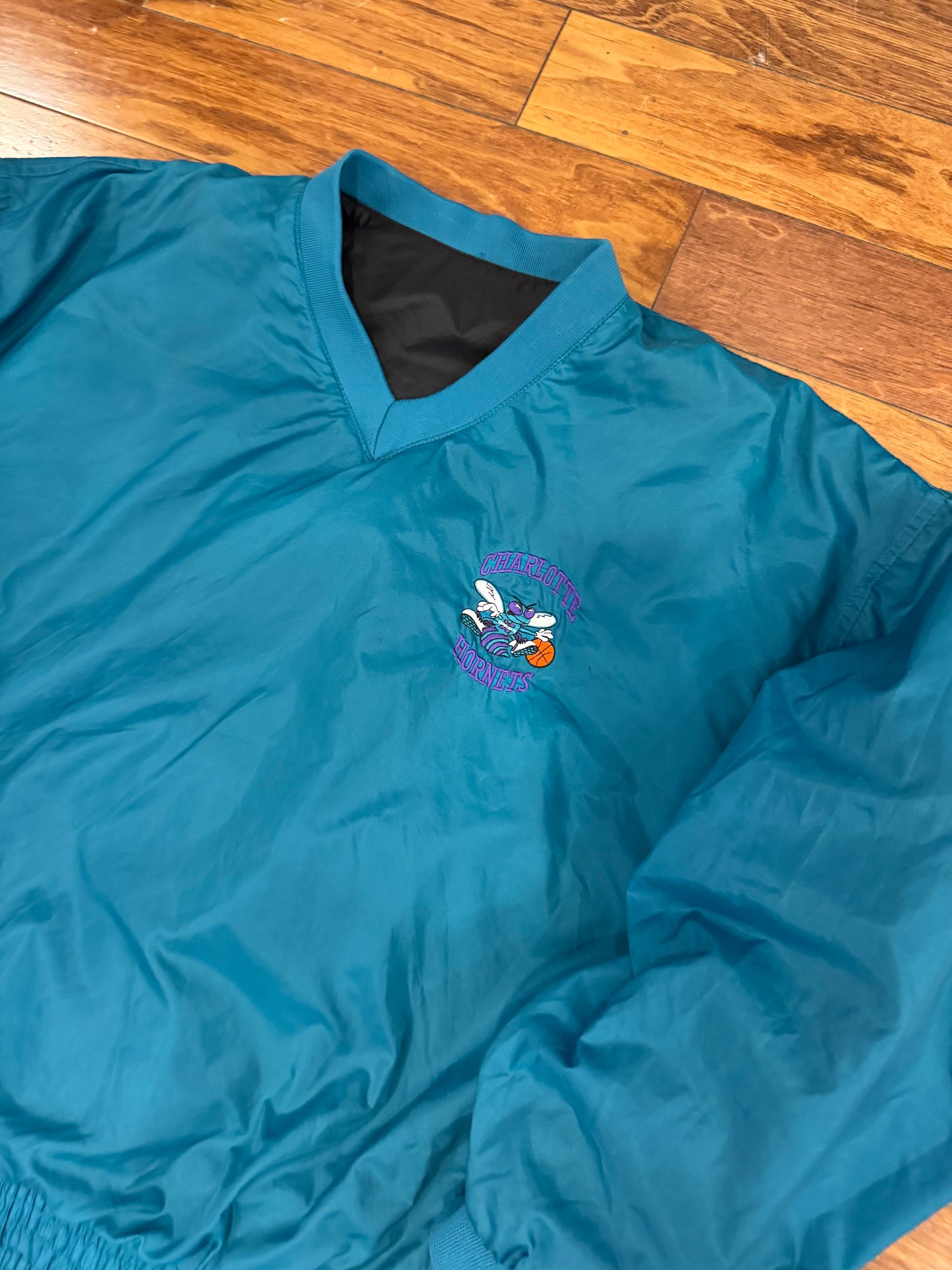 90s Charlotte Hornets Reversible Windbreaker (XL)