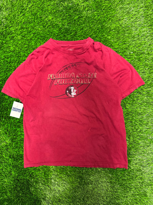 00s Florida State University (FSU) Distressed Vintage Tee (M)
