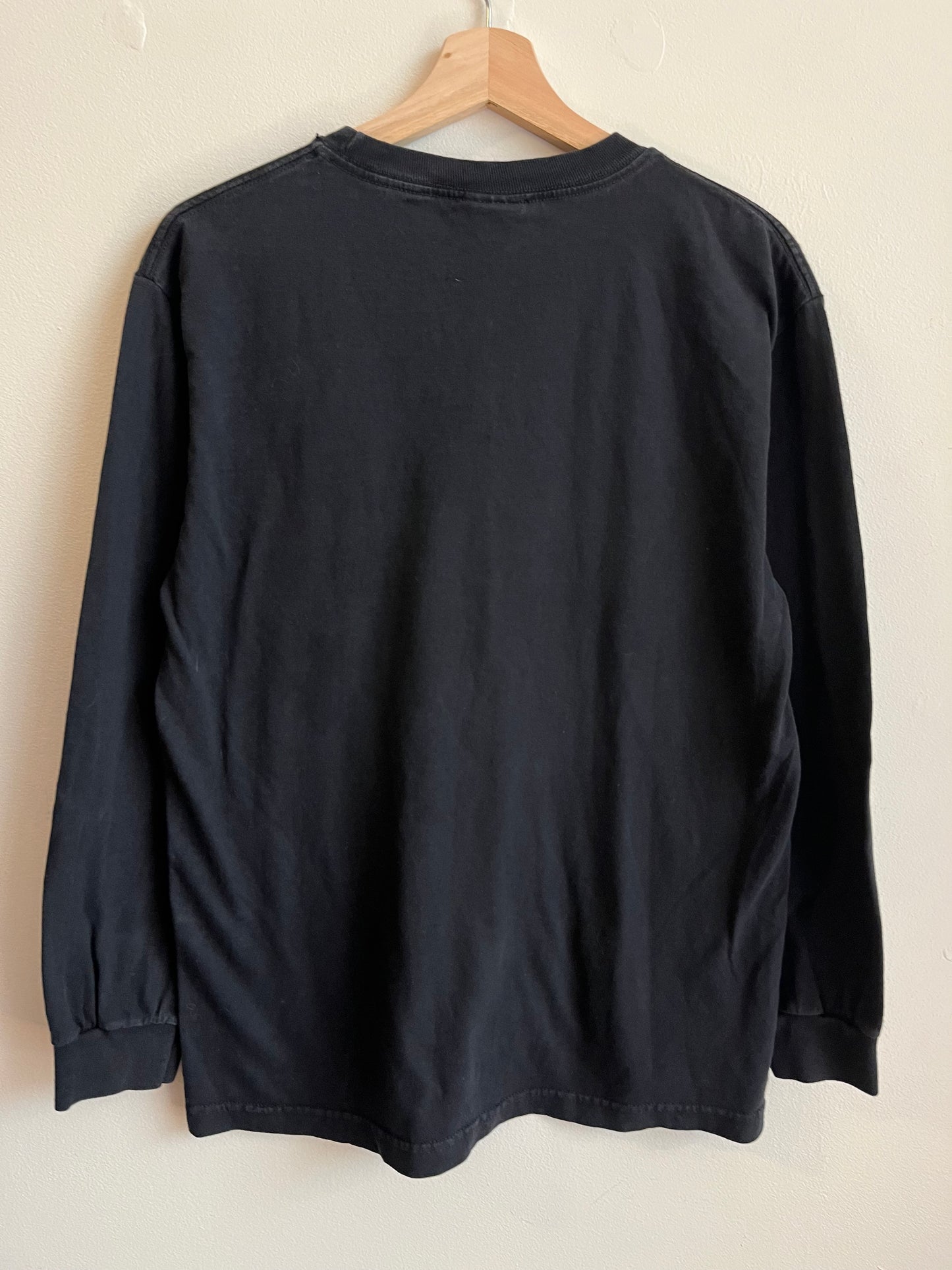 2003 Carolina Panthers NFC Conference Champions Super Bowl Black Long Sleeve (M)
