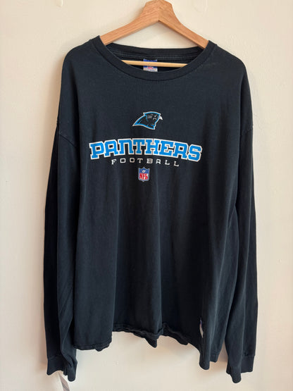 2000s Carolina Panthers NFL Football Reebok Long Sleeve (XL)
