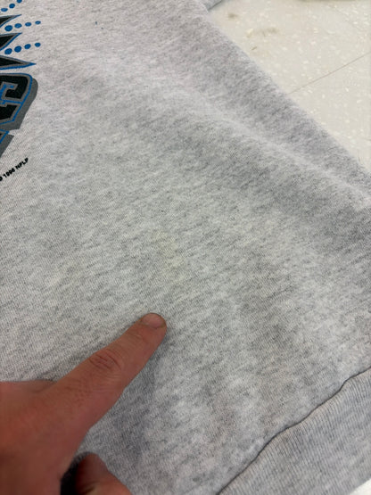 1996 Carolina Panthers Western Division Crewneck (L)
