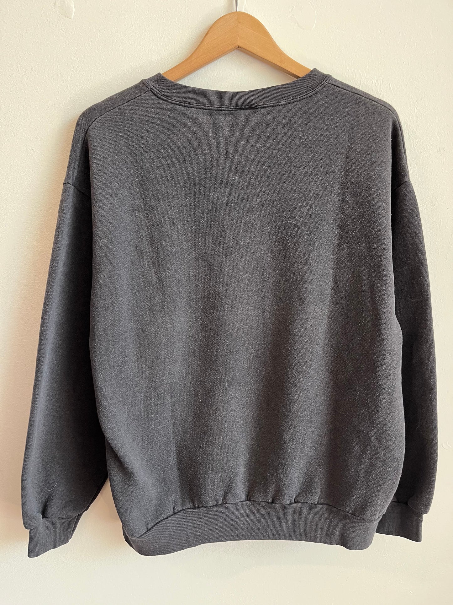 2001 Carolina Panthers CSA Faded Spell Out Crewneck (L)