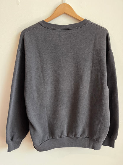 2001 Carolina Panthers CSA Faded Spell Out Crewneck (L)